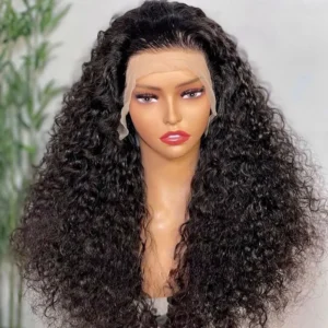 Curly 13x4 HD Lace Frontal Wig 180%-200%