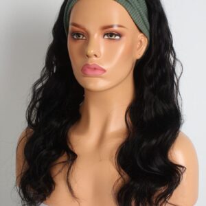 Body Wave Hair 100% Human Hair Headband Wig